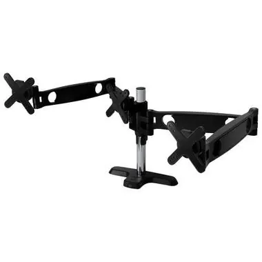 ARCTIC Z3 Pro / Stojan pro 3 monitory / VESA 75-100 / 4x USB 3.0 / Nosnost až 10 kg