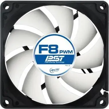 ARCTIC F8 PWM PST Value Pack / 5x 80 mm / Fluid Dynamic Bearing / 0.3 Sone @ 2000 RPM / 52.7 m3h / 4-pin