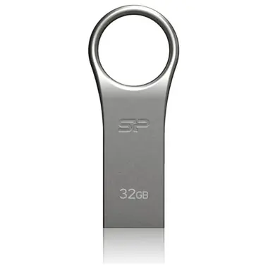 Silicon Power F80 32GB / USB 2.0 / čtení/zápis 15/ 5 Mb/s / šedý