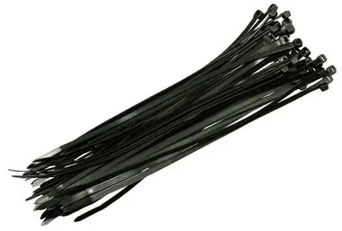 OBO BETTERMANN stahovací pásky 4.9mm x 300mm / černá / 100ks