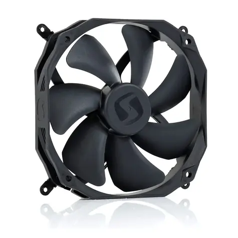 SilentiumPC SIGMA Pro 140 PWM / přídavný ventilátor / 140mm / ultratichý 22dBa
