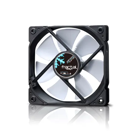 Fractal Design 120mm Dynamic X2 GP bílá / Univerzální ventilátor / 19.4 dB