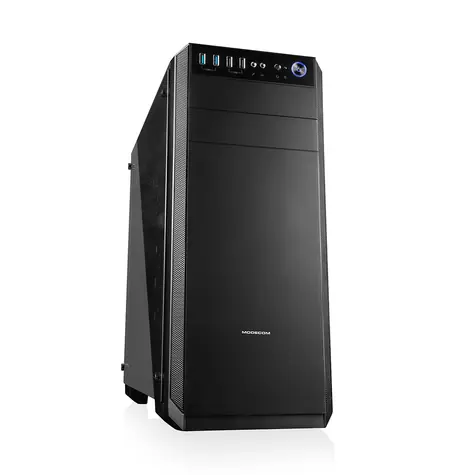 MODECOM OBERON PRO GLASS černá / ATX / 2x USB 3.0 / 2x USB 2.0 / průhledná bočnice / bez zdroje 