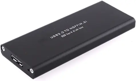 MicroStorage externí rámeček pro M.2 NGFF SSD s USB 3.0