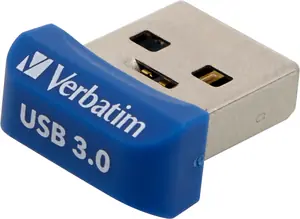 Verbatim Store 'n' Stay Nano 16GB modrá / Flash Disk / USB 3.0 / čtení: 80MBs / zápis: 25MBs