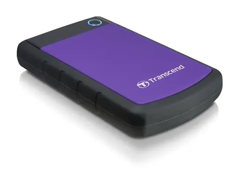 Transcend StoreJet 25H3P 4TB fialová / externí HDD / 2.5
