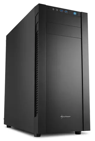 Sharkoon S25-V černá / ATX / 2x USB 3.0 / 3x 120 mm + 2x 140 mm / Bez zdroje