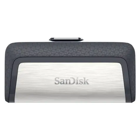 SanDisk Ultra Dual 128GB střibrno-černá / Flash Disk / 128GB / USB 3.1 (A & Type-C) / rychlost až 150MBs /