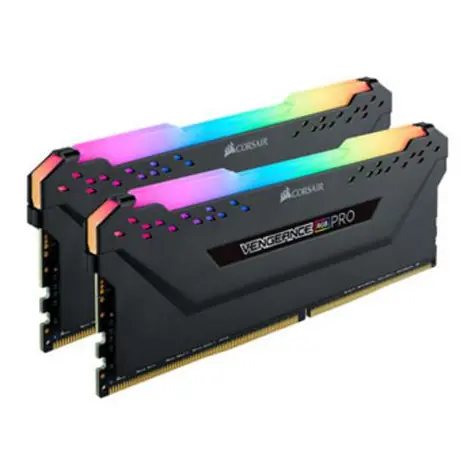 Corsair Vengeance RGB Pro Black 16GB (2x8GB) 3200MHz / DDR4 / PC4-25600 / CL16-18-18-36 / 1.35V / XMP2.0