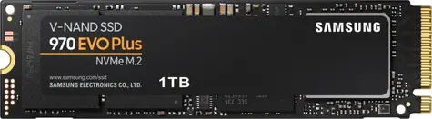 SAMSUNG 970 EVO Plus 1TB / M.2 2280 NVMe / MLC / RW: 3500 & 3300 MBps / IOPS: 600K & 550K / MTBF 1.5mh / 5y