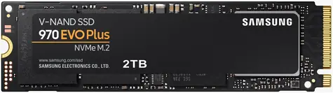 SAMSUNG 970 EVO Plus 2TB / M.2 2280 NVMe / MLC / RW: 3500 & 3300 MBps / IOPS: / MTBF 1.5mh / 5y