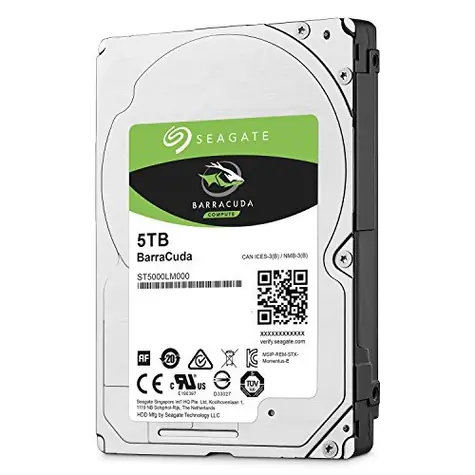 Seagate BarraCuda 5TB / HDD / 2.5
