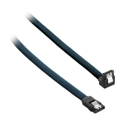 CableMod ModMesh Pravoúhlý SATA 3 Kabel 60cm - zelená