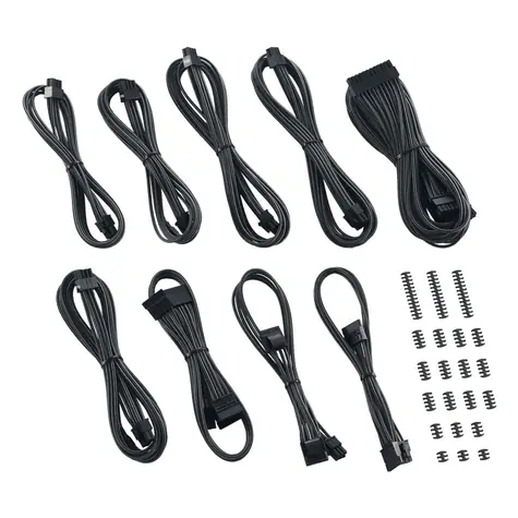 CableMod Classic ModMesh C-Series Kabel Kit pro Corsair AXi & HXi & R - carbon