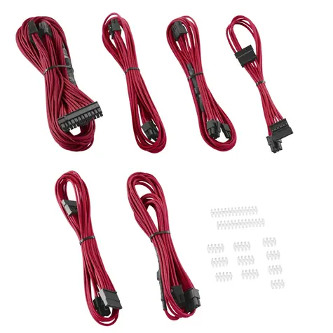 CableMod C-Series ModFlex Essentials Kabel Kit pro Corsair Rmi & RMx - červená