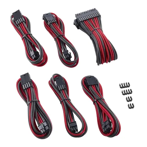 CableMod PRO ModMesh Kabel Extension Kit - carbon-červená
