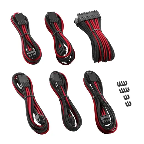 CableMod PRO ModMesh Kabel Extension Kit - černo-červená