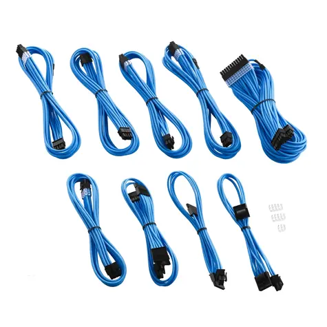 CableMod PRO ModMesh C-Series Kabel Kit pro Corsair AXi & HXi & RM - světle modrá
