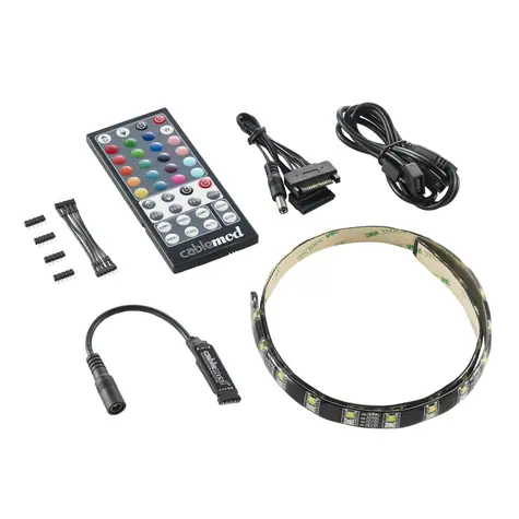 CableMod WideBeam Hybrid LED Kit 60cm - RGB & W LED