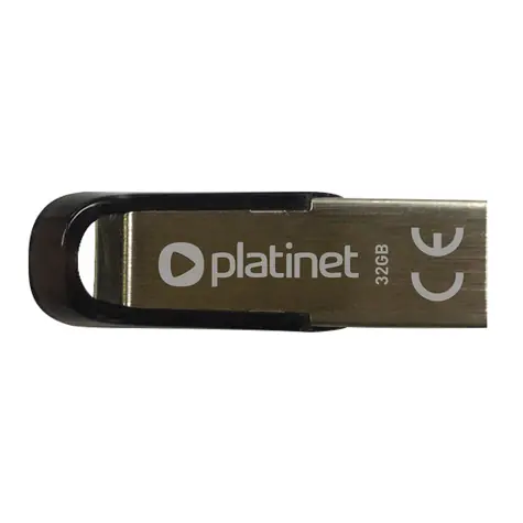 PLATINET S-Depo 32GB černá / flash disk / USB 2.0 / zápis: 8MBs; čtení: 22MBs