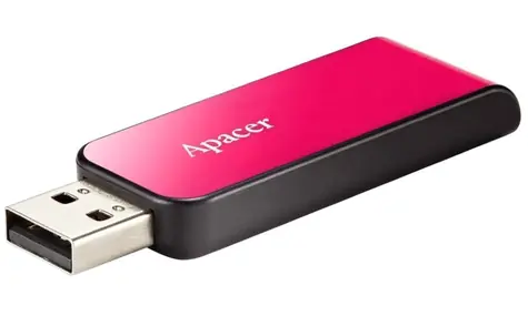 Apacer AH334 32GB růžová / Flash Disk / USB 2.0