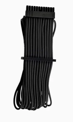 Corsair Premium Sleeved 24-Pin-ATX kabel (Gen 4) černá / textilní opletení / délka 610 mm