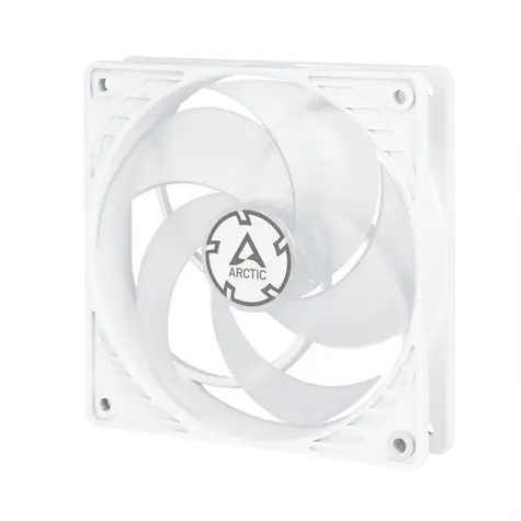 ARCTIC P12 PWM PST bílá-transparentní / 120 mm / 200 - 1800 RPM / 95.65 m3h / 4-pin konektor + 4-pin socket