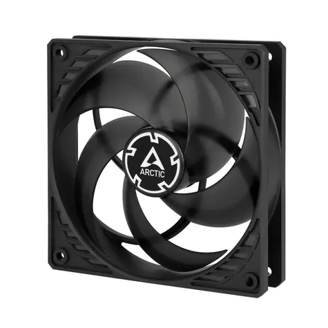 ARCTIC P12 PWM černá-transparentní / 120 mm / 200 - 1800 RPM / 95.65 m3h / 4-pin