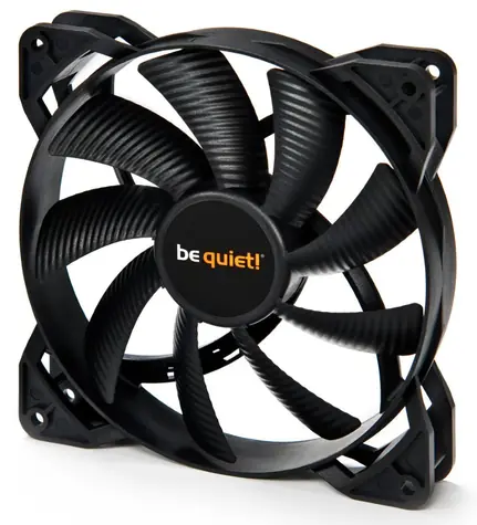 be quiet! Pure Wings 2 120mm high-speed černá / 120mm / Rifle Bearing / 35.9dB @ 2000RPM / 65.5CFM / 3-pin / bez PWM