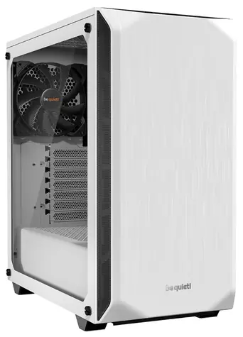 be quiet! PURE BASE 500 Window bílá / ATX / 2x USB 3.0 + 2x Jack 3.5mm / 2x 140 mm