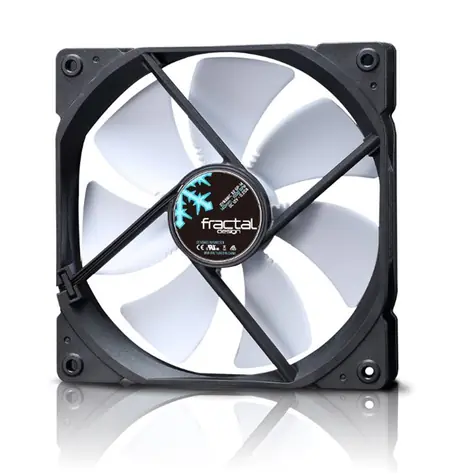Fractal Design 120mm Dynamic X2 GP PWM bílé lopatky černá / Univerzální ventilátor / 32.2 dB @ 2000 RPM