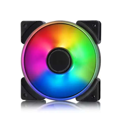 Fractal Design 120mm Prisma AL-12 ARGB 3-pack černá / Univerzální ventilátor / 19.5 dB @ 1200 RPM