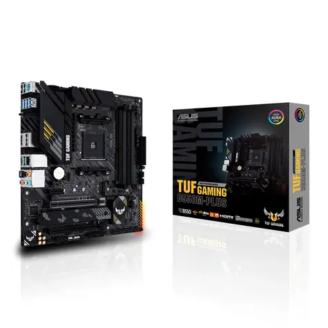 ASUS TUF GAMING B550M-PLUS / AMD B550 / DDR4 / SATA III RAID / USB / 2.5GLAN / M.2 / sc.AM4 / m-ATX