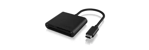 Icy Box IB-CR301-C3 černá / externí čtečka paměťových karet / USB 3.0 C