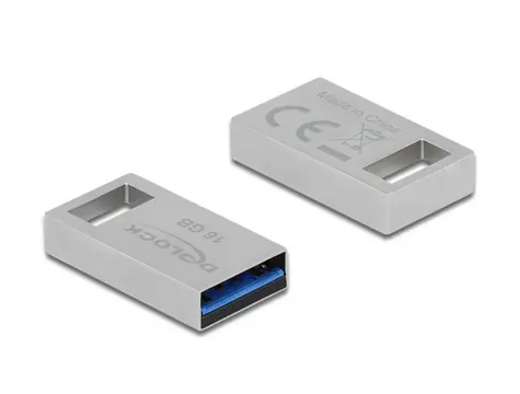 Delock USB 3.2 Gen 1 Memory Stick 16 GB / Flash Disk / USB 3.2 / čtení: až 113MBs / zápis 63MBs