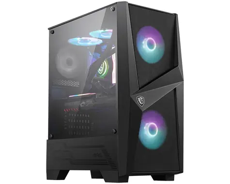 MSI MAG FORGE 100R černá / ATX / 2x USB 3.0 / bez zdroje / průhledná bočnice