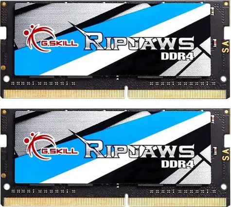 G.Skill Ripjaws 8GB (2x 4GB) 2400 MHz černá / DDR4 / SO-DIMM / 16-16-16-39 / 1.20V 