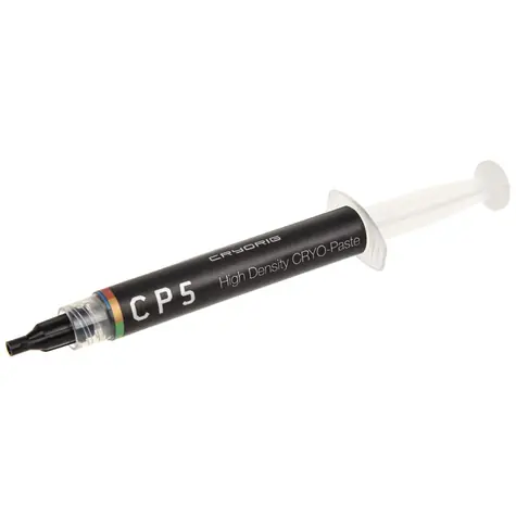 Cryorig CP5 4g / Teplovodivá pasta / Vodivost 9.3-mK / Hustota 4g-cm3