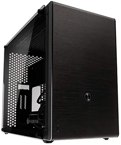 Raijintek Ophion M EVO TGS černá / Micro-ATX / 1xUSB 3.0 + 1xUSB-C / bez zdroje / průhledná bočnice