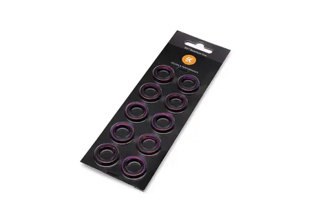 EKWB EK-Torque STC-10/16mm Color Rings Pack - Purple 10 ks / G1|4