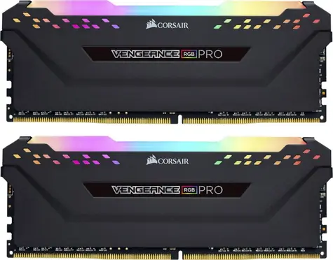 Corsair Vengeance RGB Pro 16GB( 2x8GB) 3600MHz / DDR4 / PC4-28800 / CL18-22-22-42 / 1.35V / XMP2.0 / s chladičem