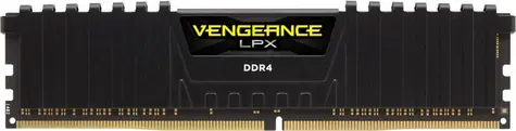 Corsair Vengeance LPX Black 32GB (1x32GB) 2666 MHz / DDR4 / PC4-21300 / CL16-18-18-35 / 1.2V / XMP2.0 / s chladičem