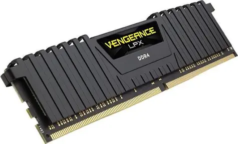 Corsair Vengeance LPX Black 16GB (1x16GB) 3600 MHz / DDR4 / PC4-28800 / CL18-22-22-42 / 1.35V / XMP2.0 / s chladičem