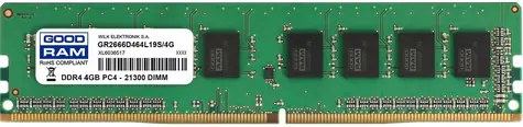 GOODRAM 4GB 2666MHz / DDR4 / DIMM / PC4-21300 / CL19 / 1.2V