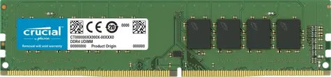 Crucial 8GB (1x8GB) 3200 MHz / DDR4 / DIMM / PC4-25600 / CL22 / 1.2V