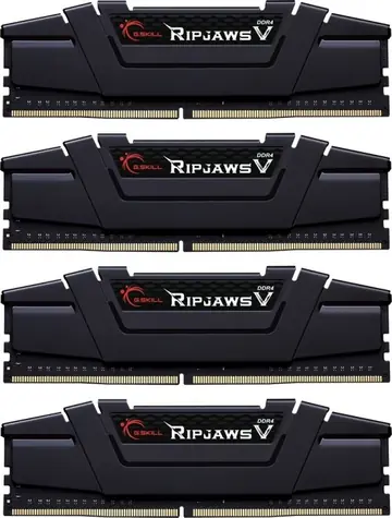 G.Skill Ripjaws V Black 64GB (4x16GB) 3600MHz / DDR4 / CL16-19-19-39 / 1.35V / XMP 2.0 / doprodej