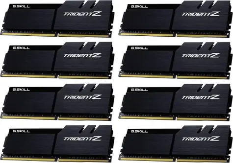 G.SKill Trident Z 128GB (8x16GB) 3600MHz černá / DDR4 / CL17-19-19-39 / 1.35V / XMP 2.0