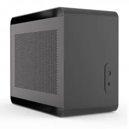 Streacom DA2 V2 černá / Mini-ITX / USB-C / bez slotu na DVD mechaniku / bez zdroje