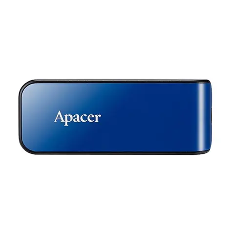 Apacer AH334 64GB modrá / Flash Disk / USB 2.0 / s výsuvným konektorem