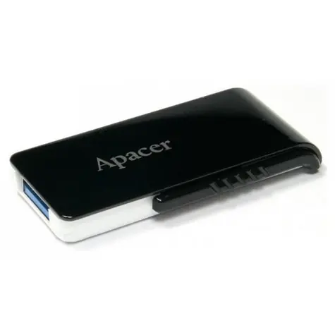 Apacer AH350 64GB černá / USB flash disk / USB 3.0 (3.1 Gen 1) / s výsuvným konektorem